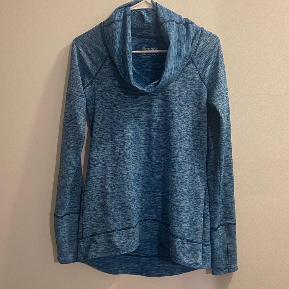 Reebok cowl neck workout top